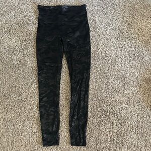Black Camouflage Leggings